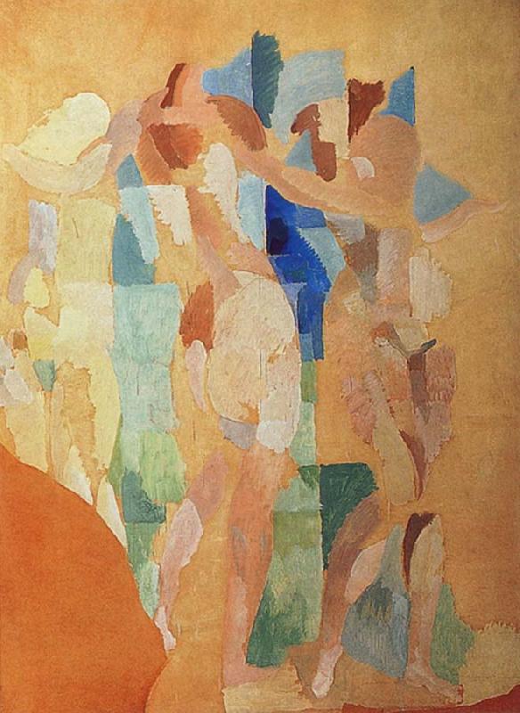 Delaunay, Robert The three Graces oil painting image